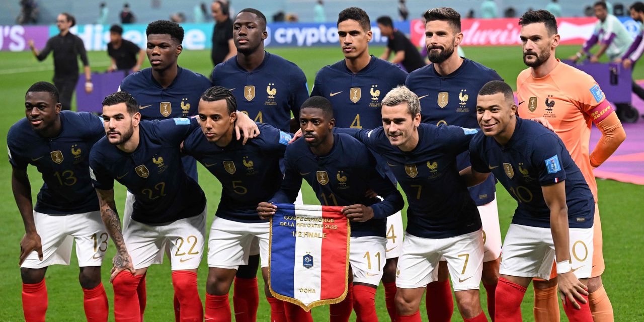 Slikanje fudbalera Francuske pred pocetak meca