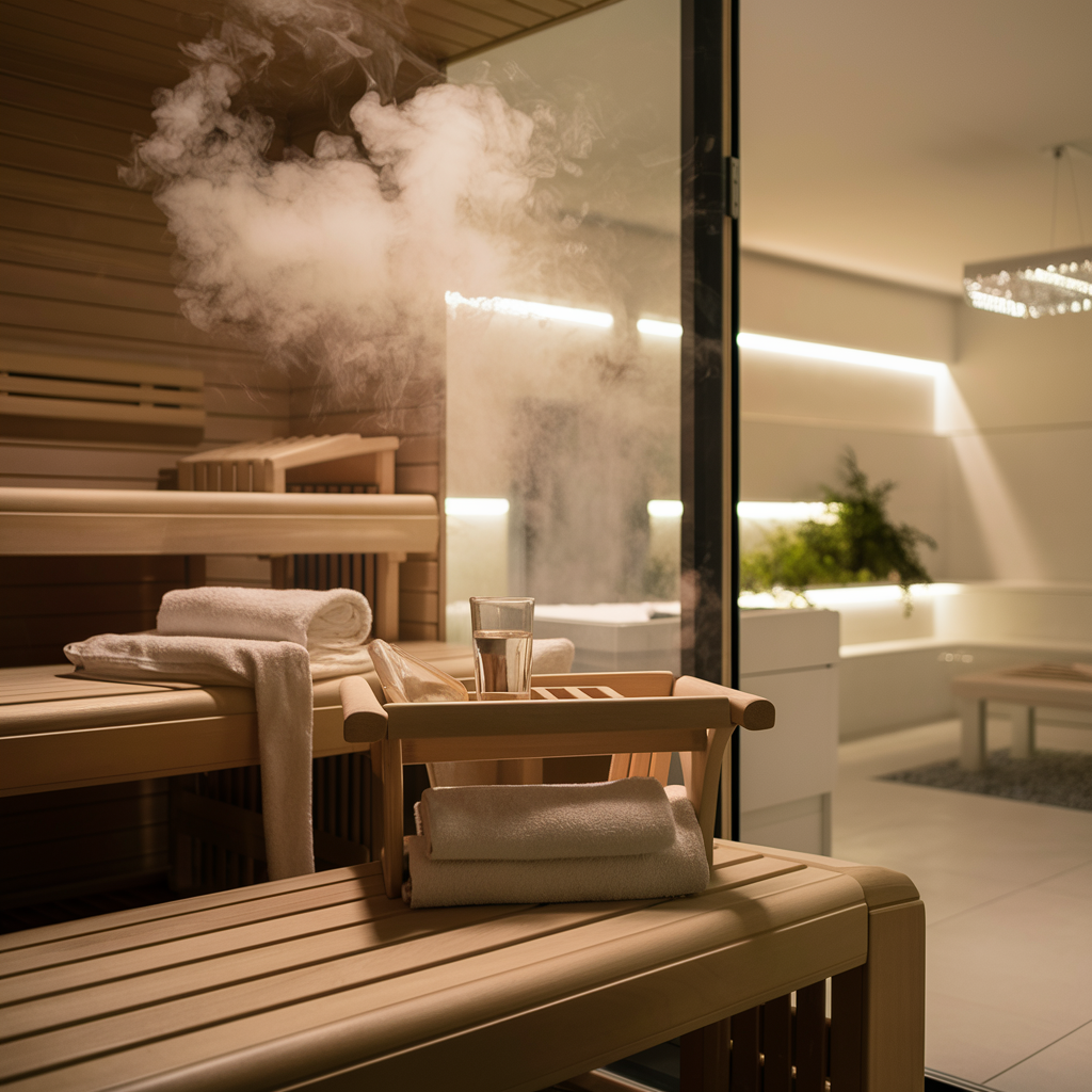 sauna u spa centru