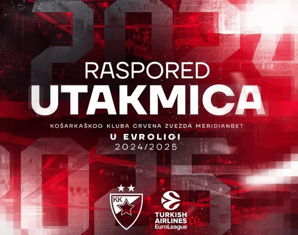 Crvena Zvezda raspored utakmica