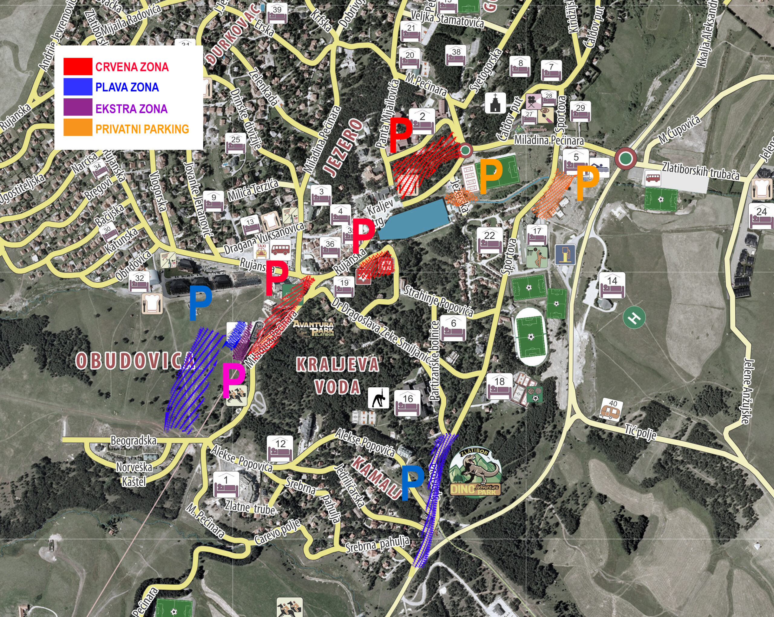 parking zone Zlatibor