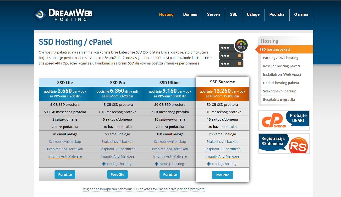 DreamWebhosting