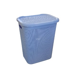 Korpa za prljav veš 50L KNIT Uscan plava