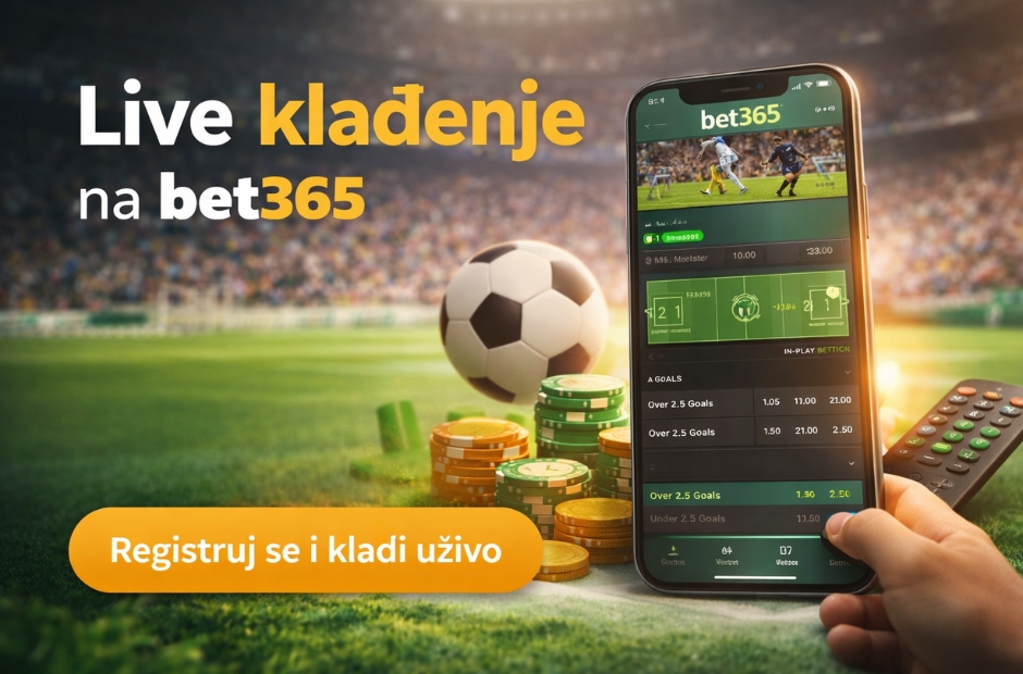 Live klađenje na bet365