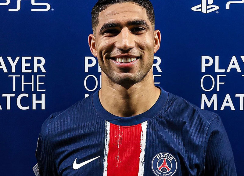 Ašraf Hakimi u dresu PSG-a